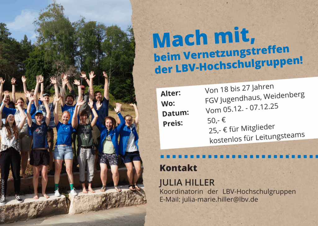 Bild Freizeit LBV-Hochschulgruppen Vernetzungstreffen